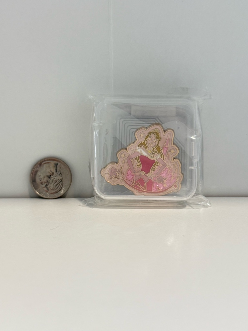 Disney Shanghai Resorts Aurora Enamel Pin